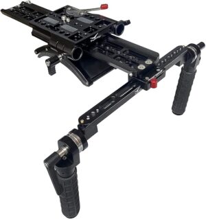 SHOOTVILLA 15" Dovetail Camera Shoulder Mount Rig for ARRI Standard Camera